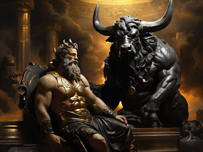 Visual fantasy of Zeus