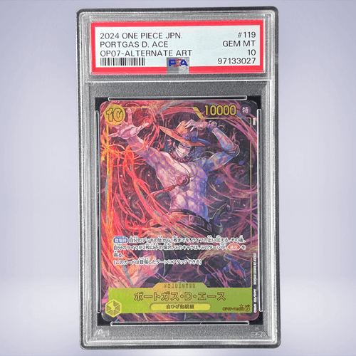 2024 ONE PIECE ポートガス・D・エース #119 PSA10 - メルカリ