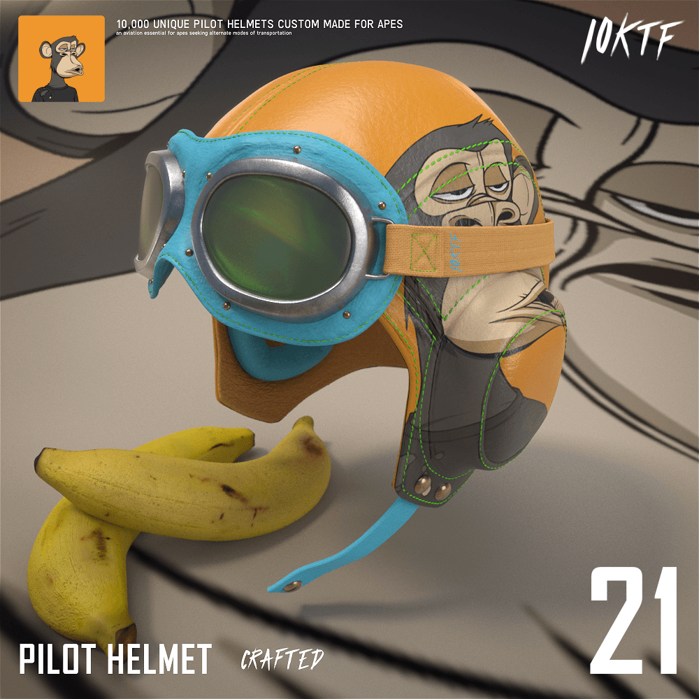 Ape Pilot Helmet #21