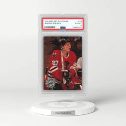 1991 Pro Set Platinum #24 Jeremy Roenick (PSA 6 EX-MT)