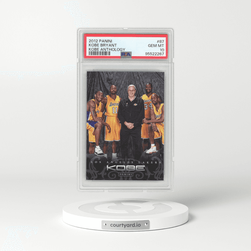 2012 Panini Kobe Anthology #87 Kobe Bryant (PSA 10 GEM MINT)