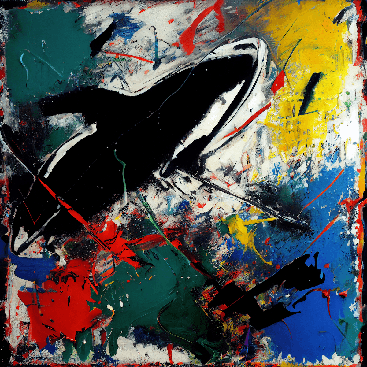 Abstract Shark by Kimi #190