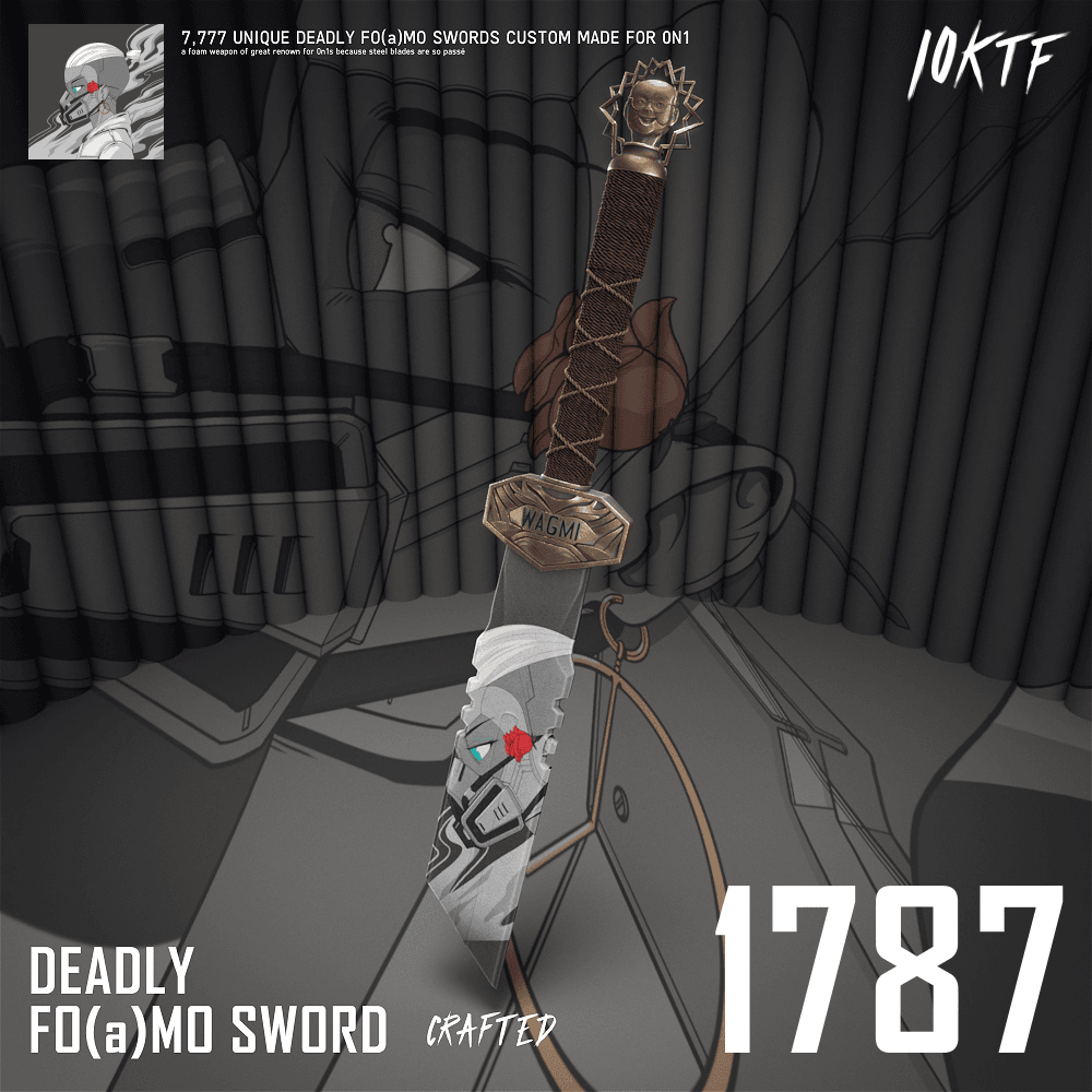 0N1 Deadly FO(a)MO Sword #1787