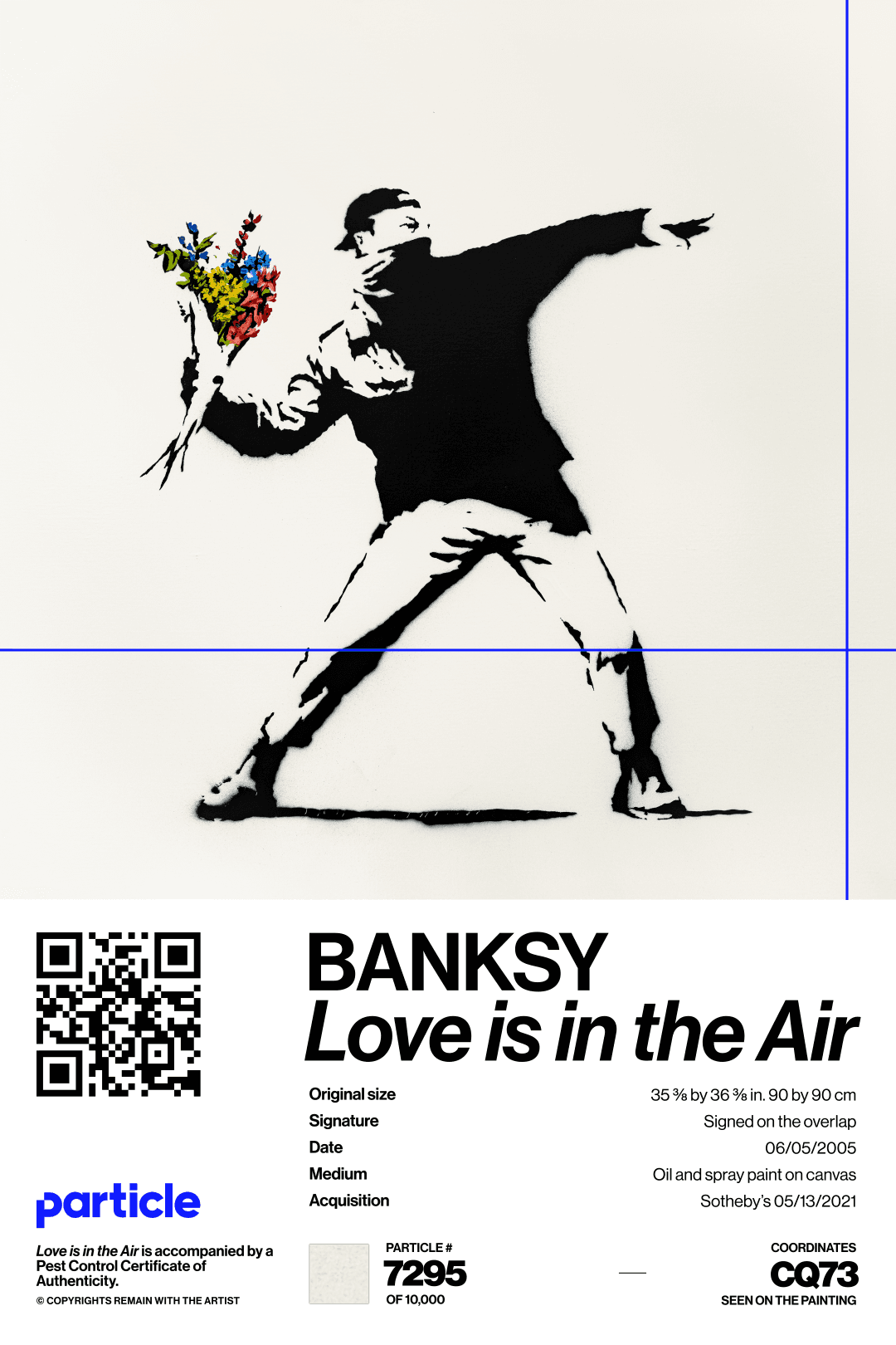 Banksy | Love Is In The Air #7295