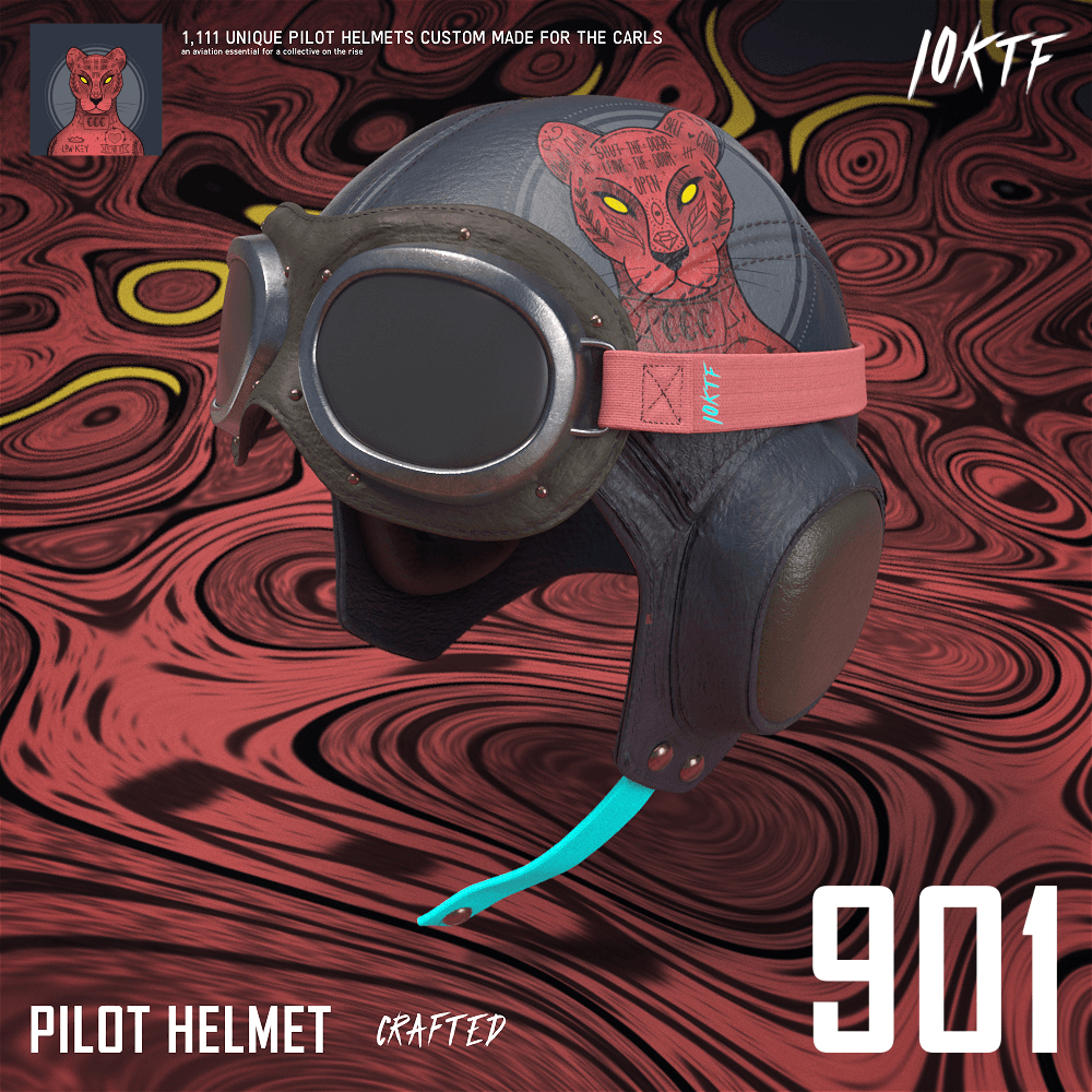 Tat Pilot Helmet #901
