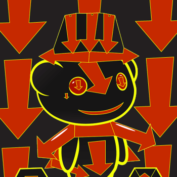 Downvote Master by Charactur x Reddit Collectible Avatars
