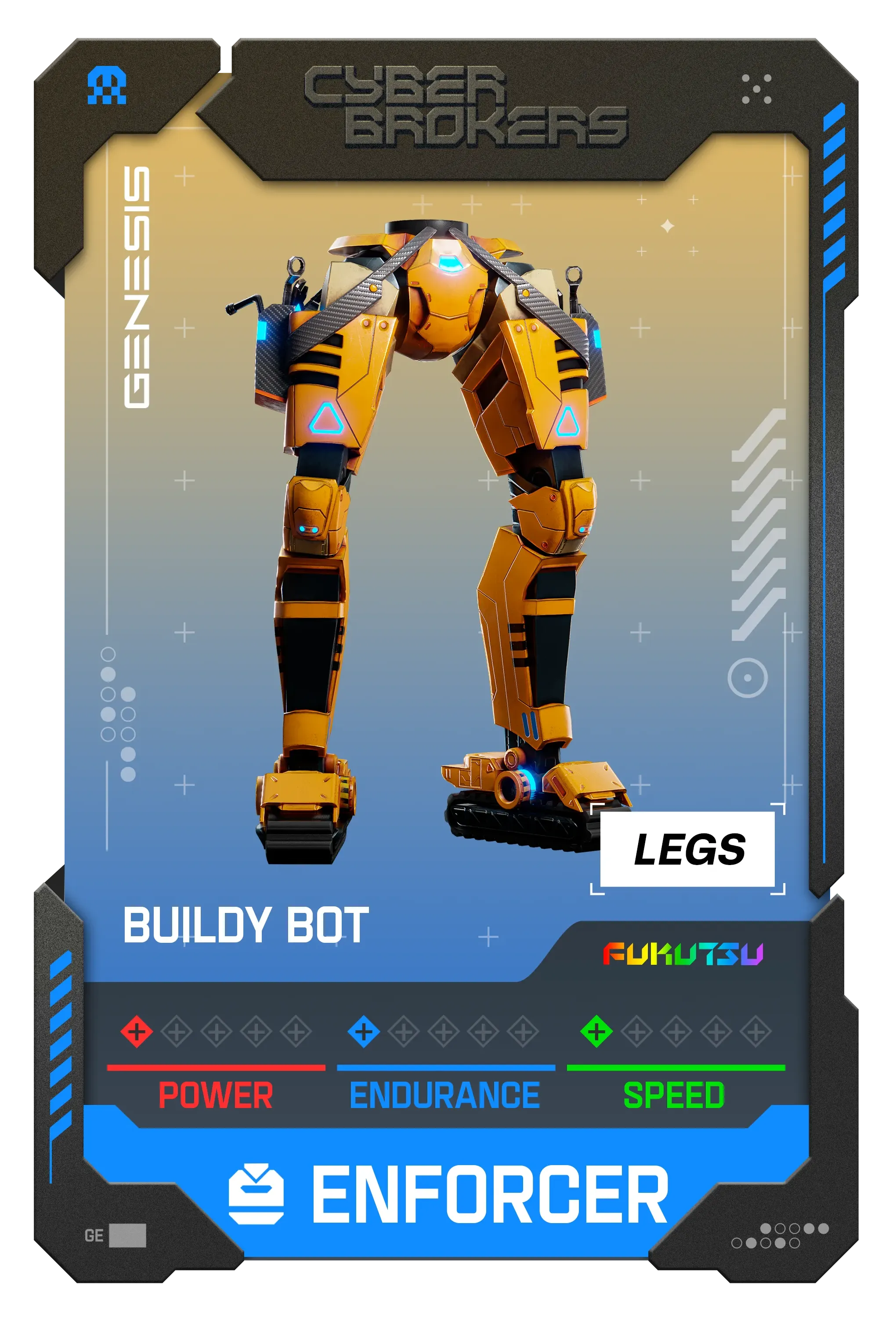 Buildy Bot Enforcer Legs