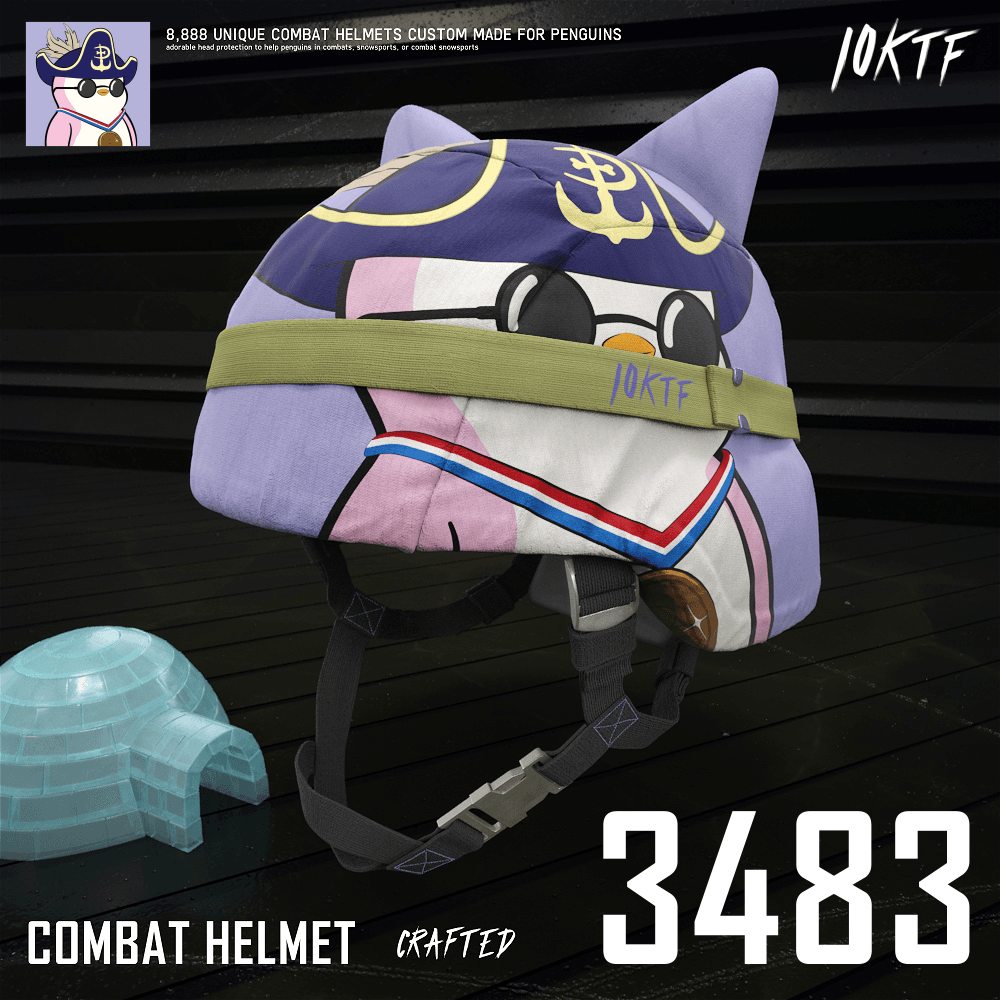Pudgy Combat Helmet #3483