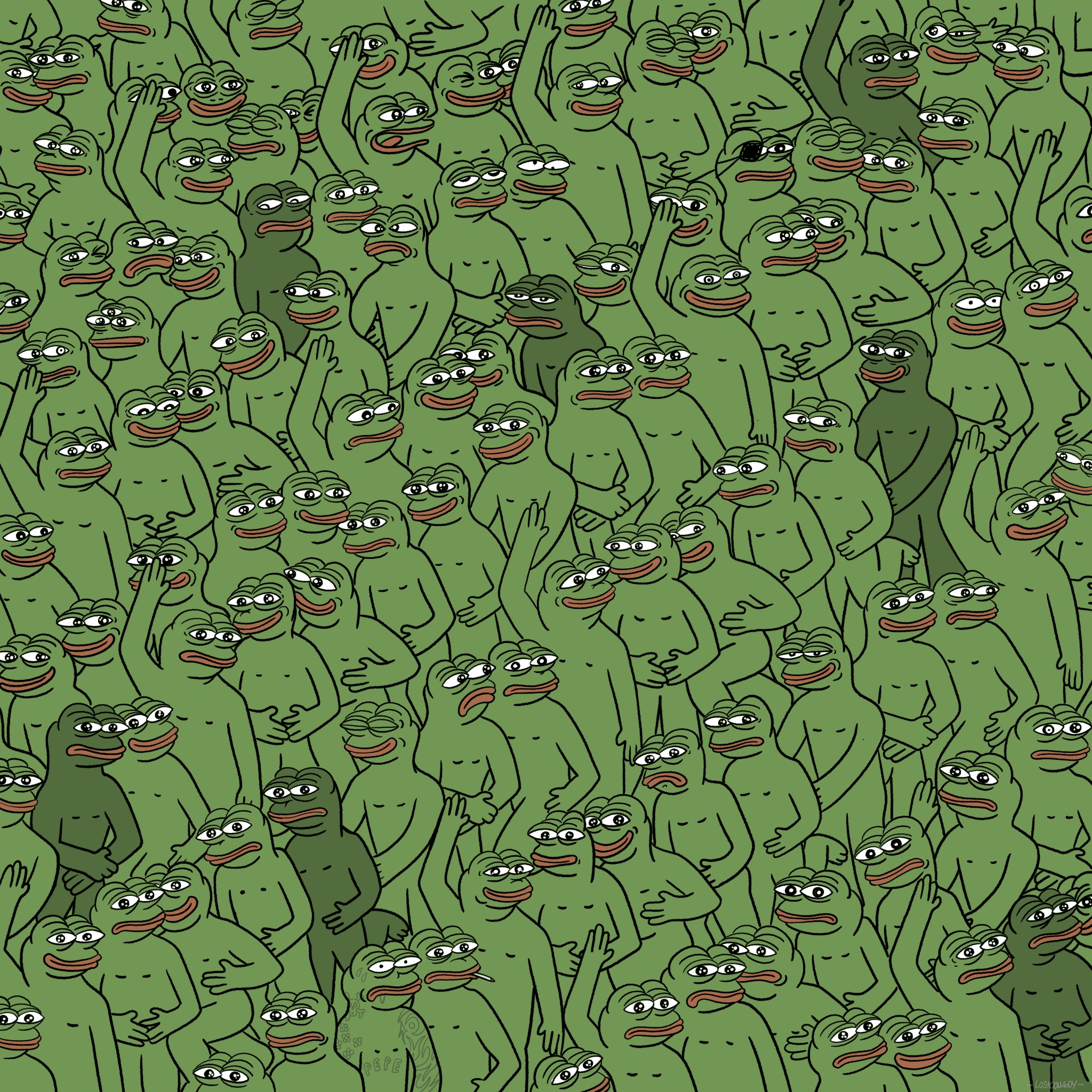 Pepe Crowd