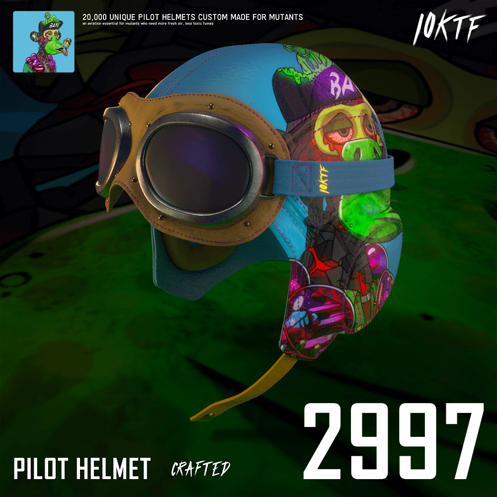 Mutant Pilot Helmet #2997