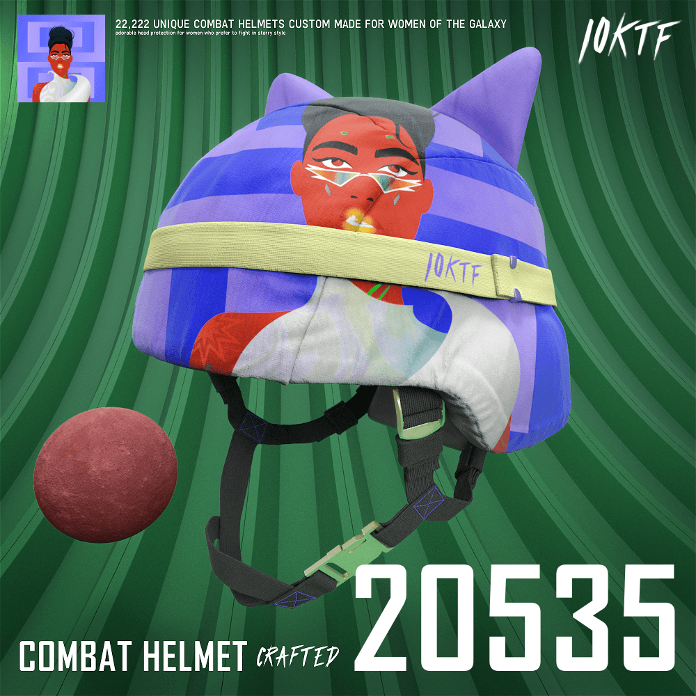 Galaxy Combat Helmet #20535