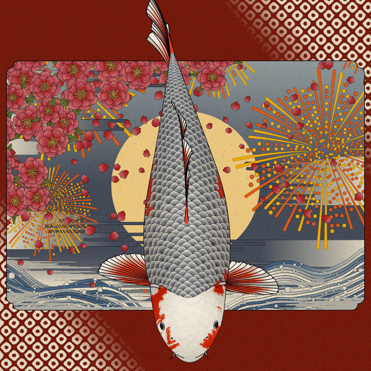 Carp and Seasons #7981