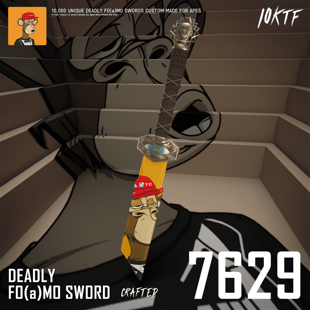 Ape Deadly FO(a)MO Sword #7629