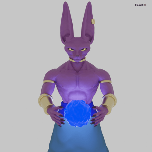 DRAGON BALL SUPER | BEERUS SAMA | FAN-ART | HAKAI