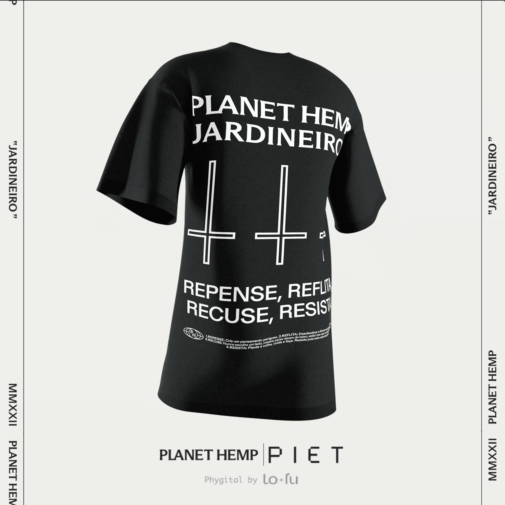 Jardineiros - Planet Hemp | PIET Phygital by T0fu.tech
