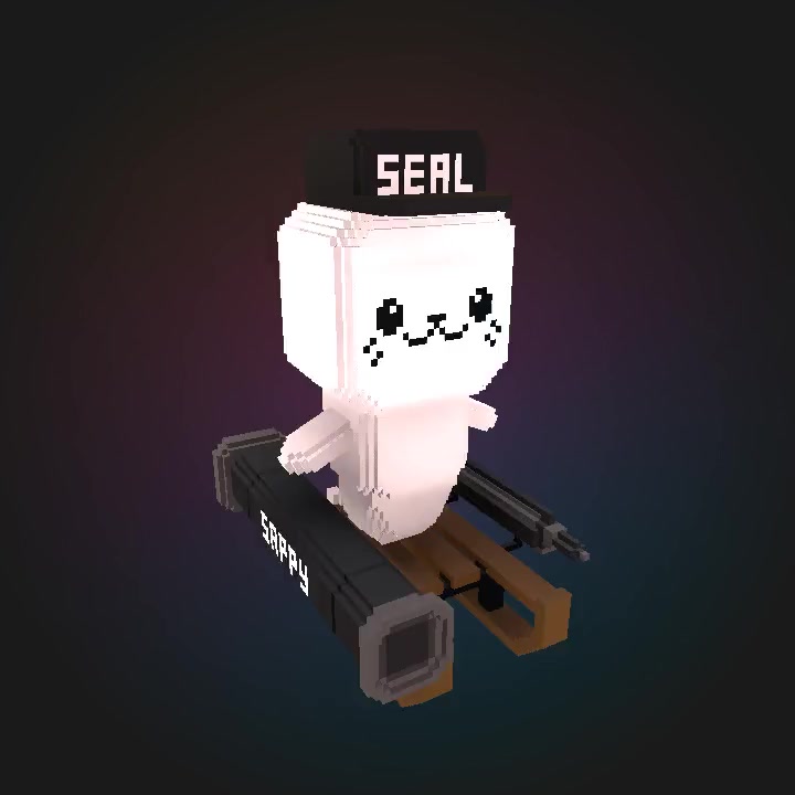 Voxel Sappy Seal