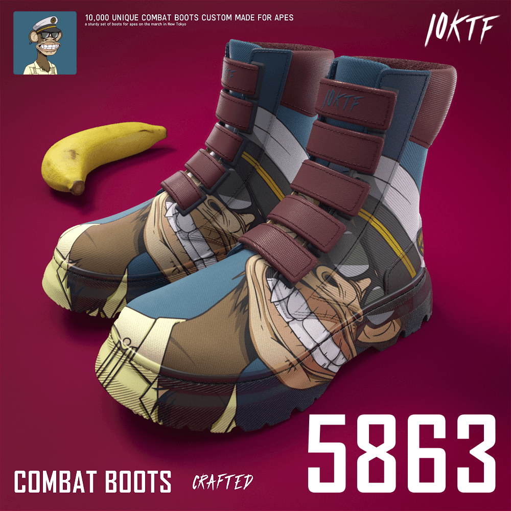 Ape Combat Boots #5863