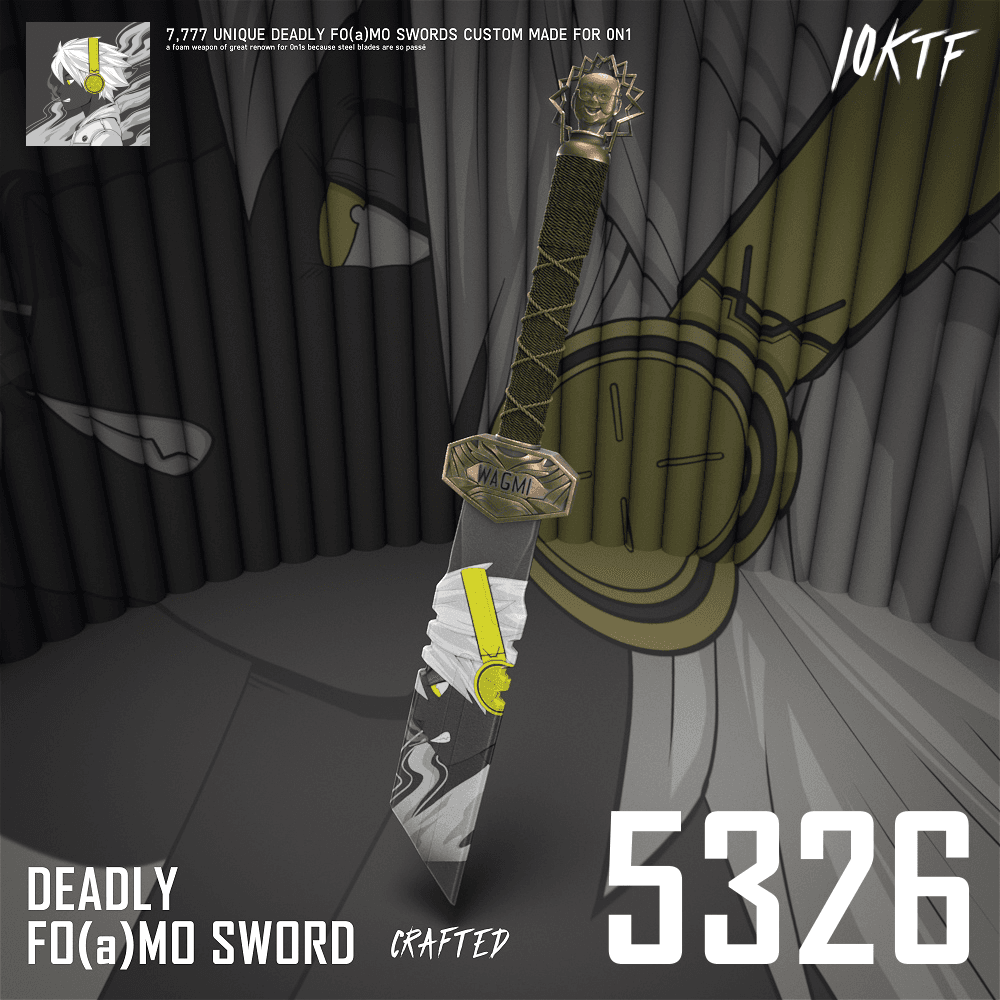 0N1 Deadly FO(a)MO Sword #5326