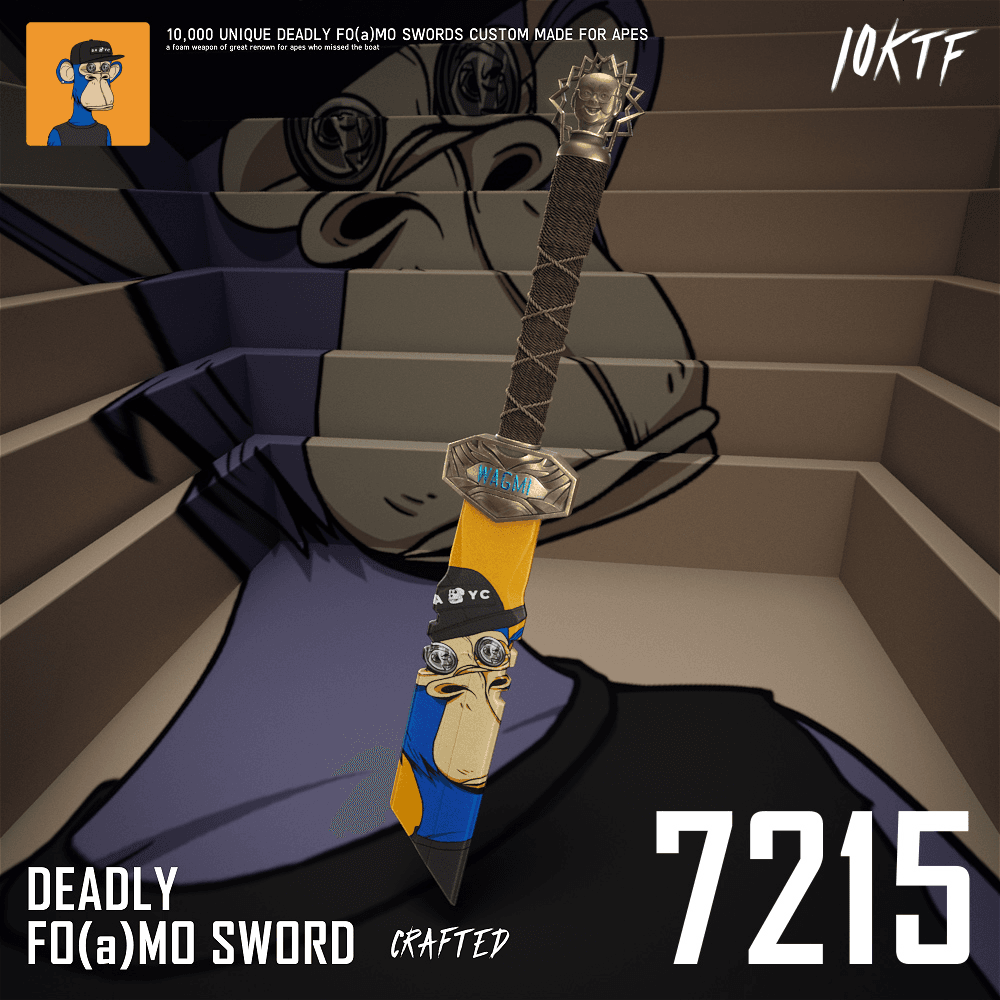 Ape Deadly FO(a)MO Sword #7215