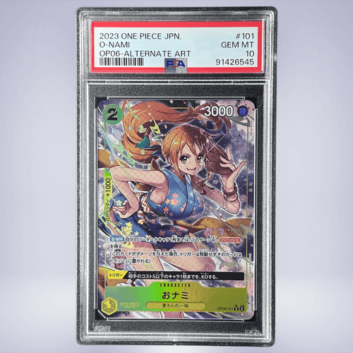PSA10鑑定済〕おナミ(パラレル/SP/illust:otton)【SP】{OP06-101