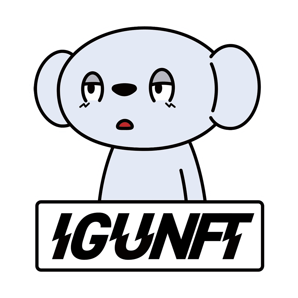 IGUNFT AR sticker