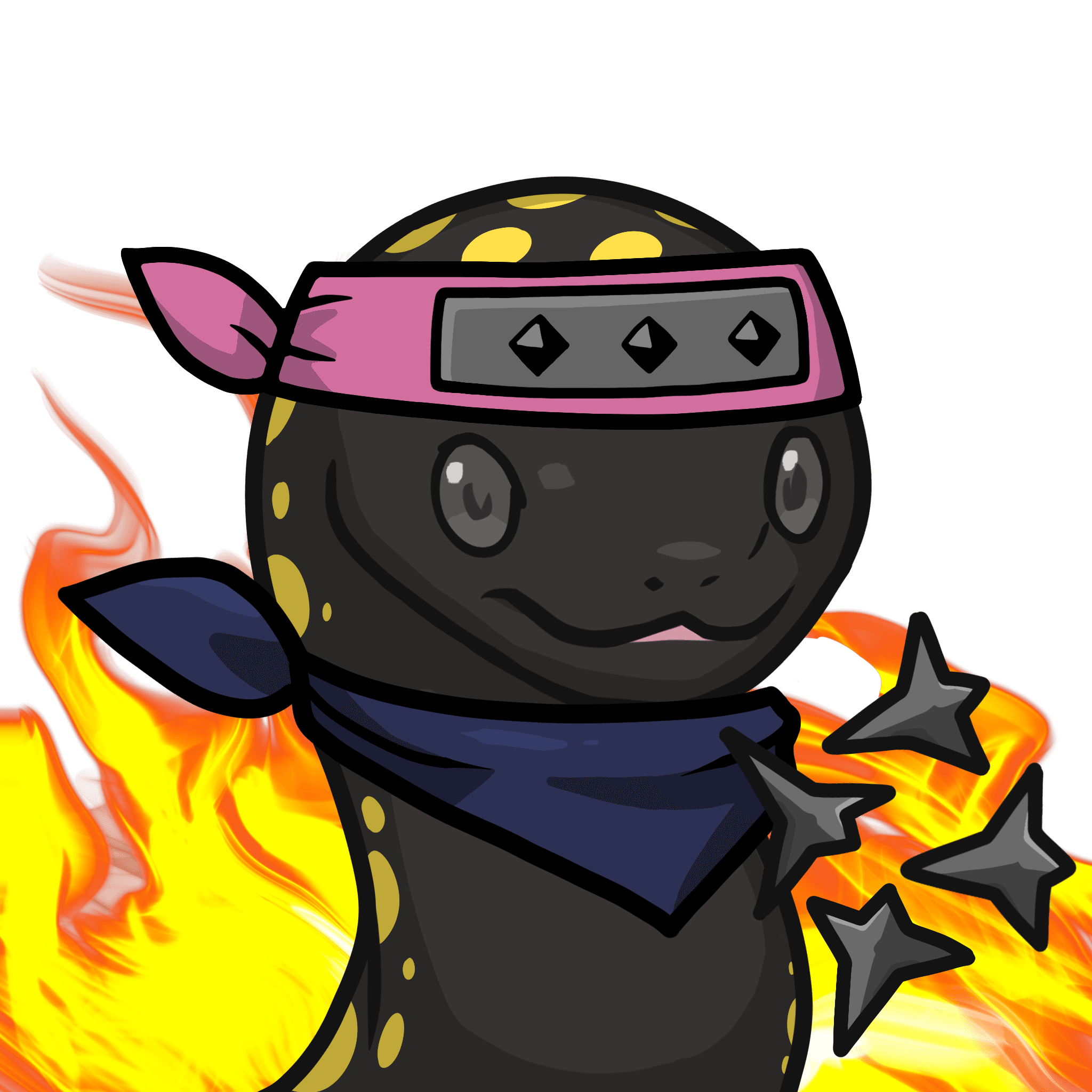 Orochi-Pointed salamander #09802