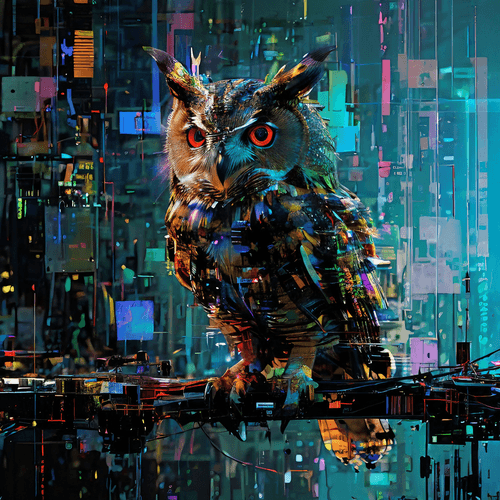 glitchy pixel
