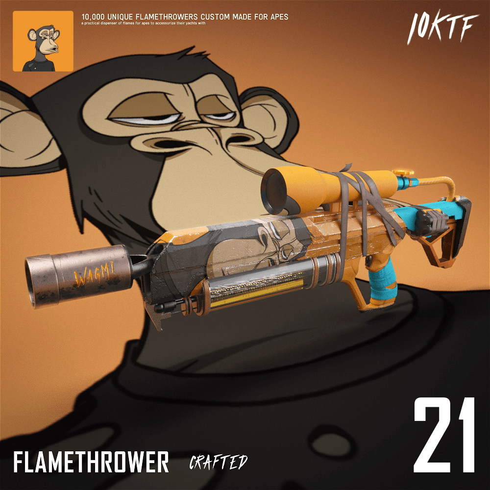 Ape Flamethrower #21