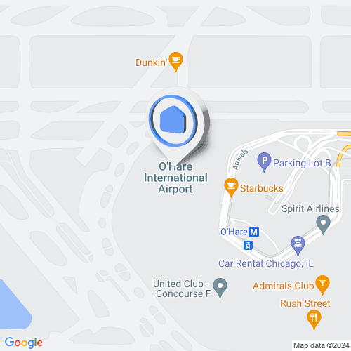 O'Hare International Airport (ORD), 10000 W Balmoral Ave, Chicago, IL 60666, USA
