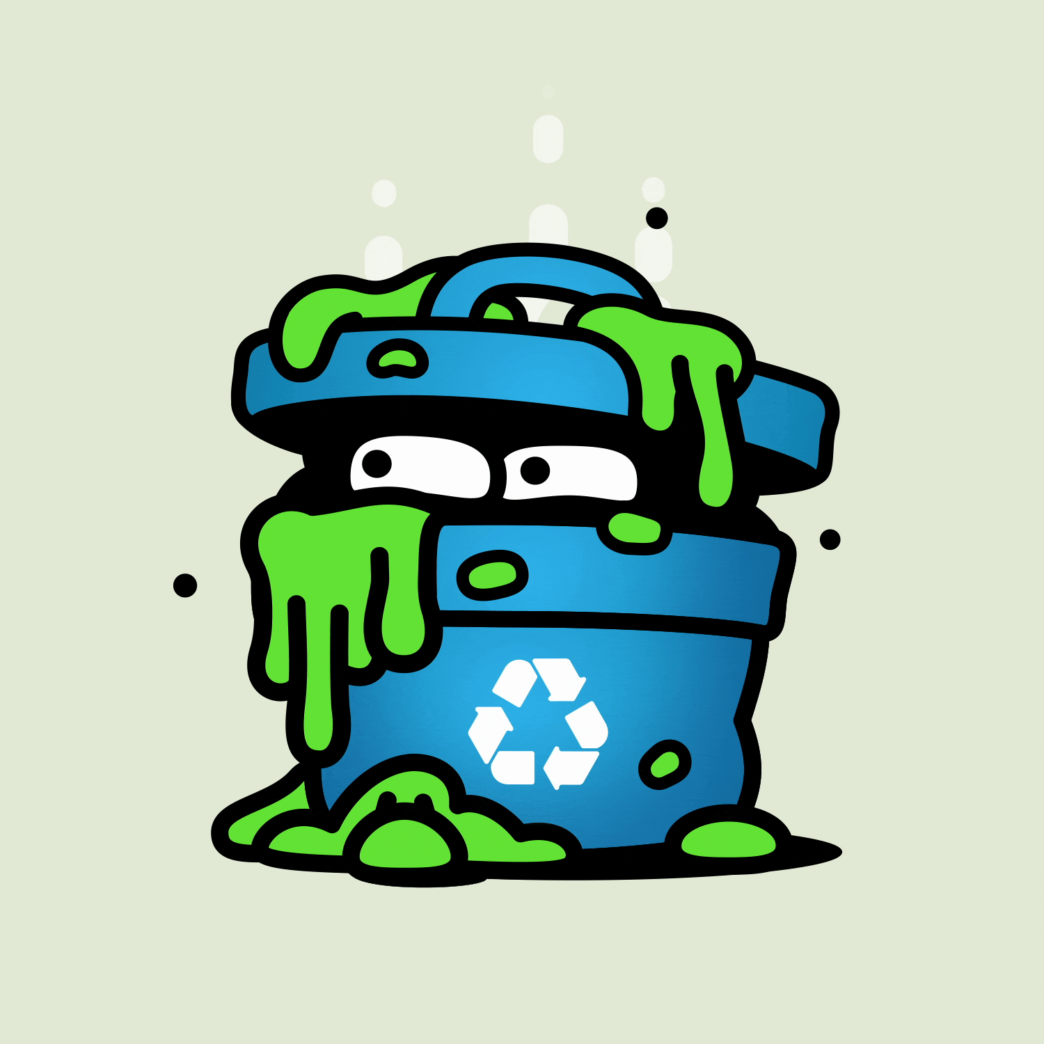 Garbage Can #3145