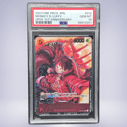 2023 ONE PIECE モンキー・D・ルフィ #012 PSA 10