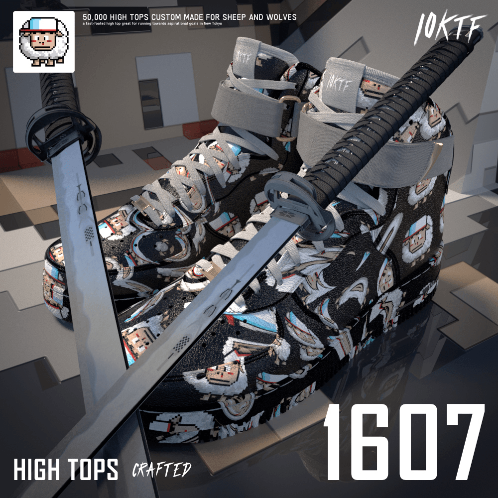 Wolf High Tops #1607