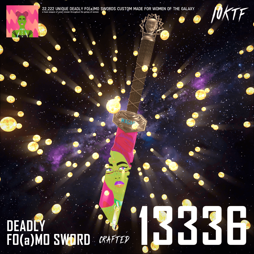Galaxy Deadly FO(a)MO Sword #13336