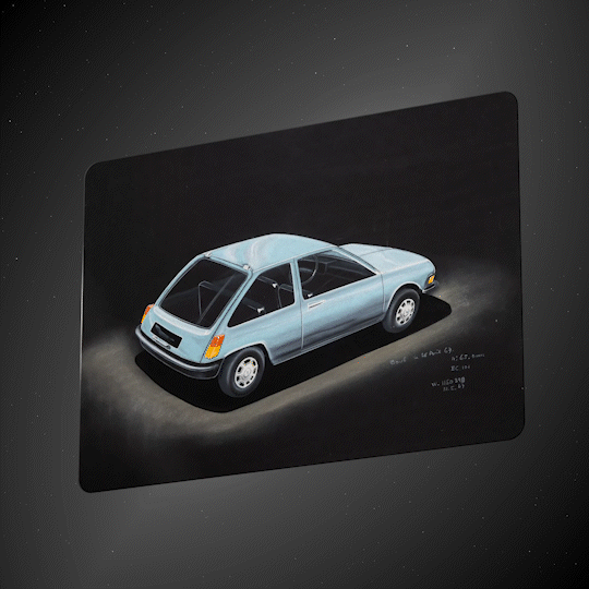 Renault 5 original sketch #1195