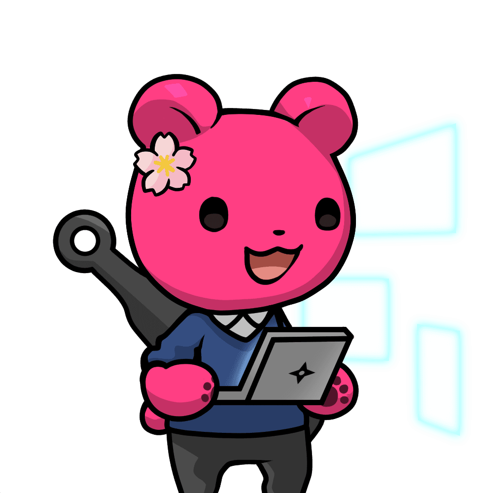 Leelee-Programmer-Pinkbear #10830