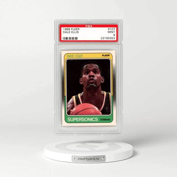 1988 Fleer #107 Dale Ellis (PSA 9 MINT)