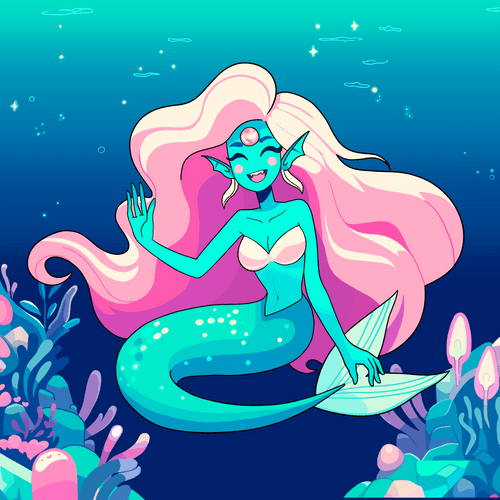 MERMAIDS BY ILLUSTRATORS