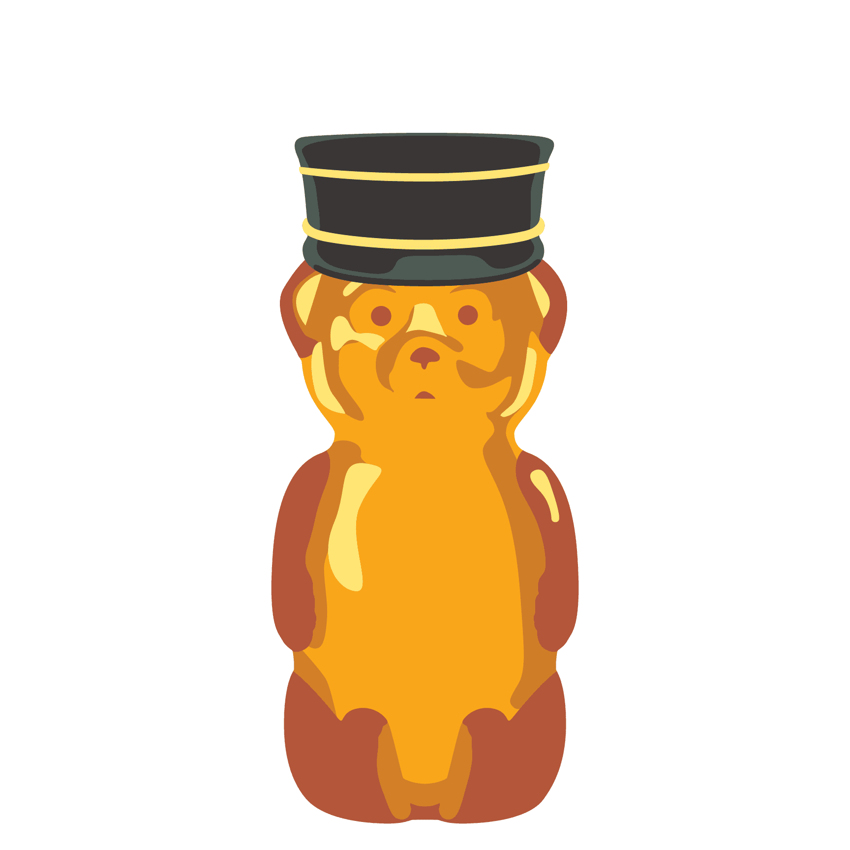 Conductor Hat Bear