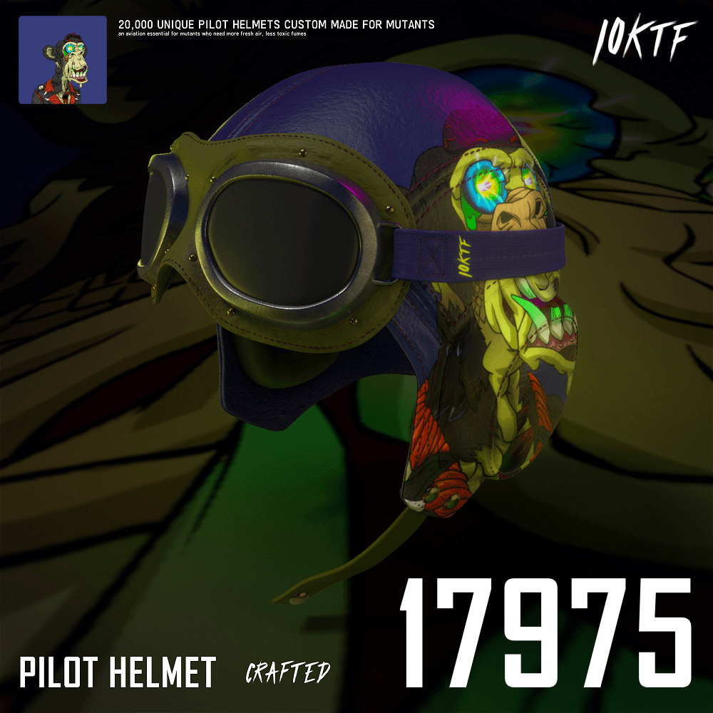 Mutant Pilot Helmet #17975