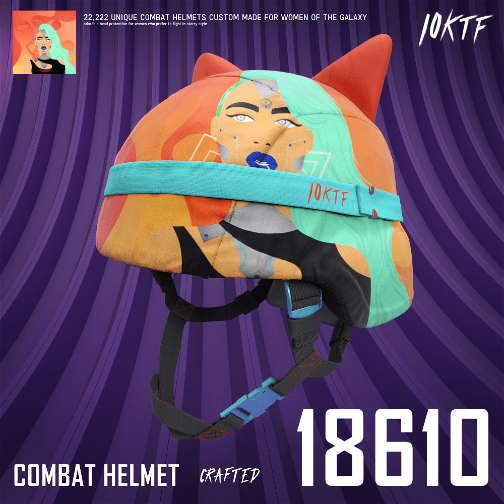 Galaxy Combat Helmet #18610