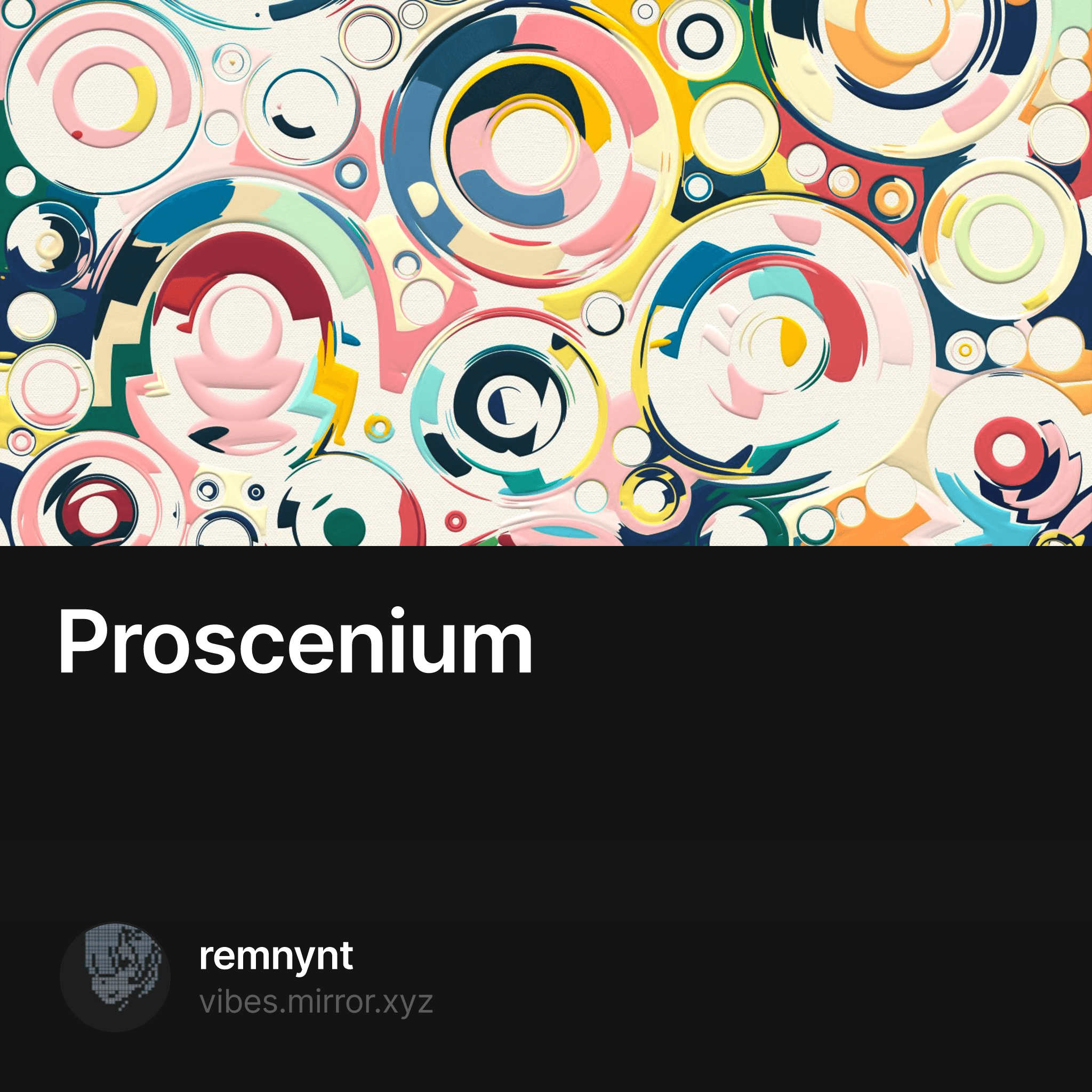 Proscenium 1/99