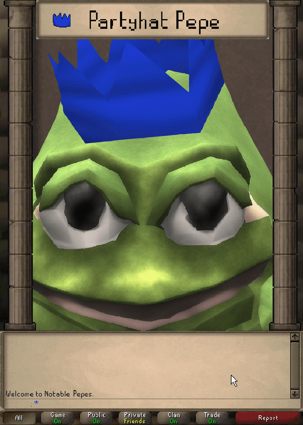Partyhat Pepe