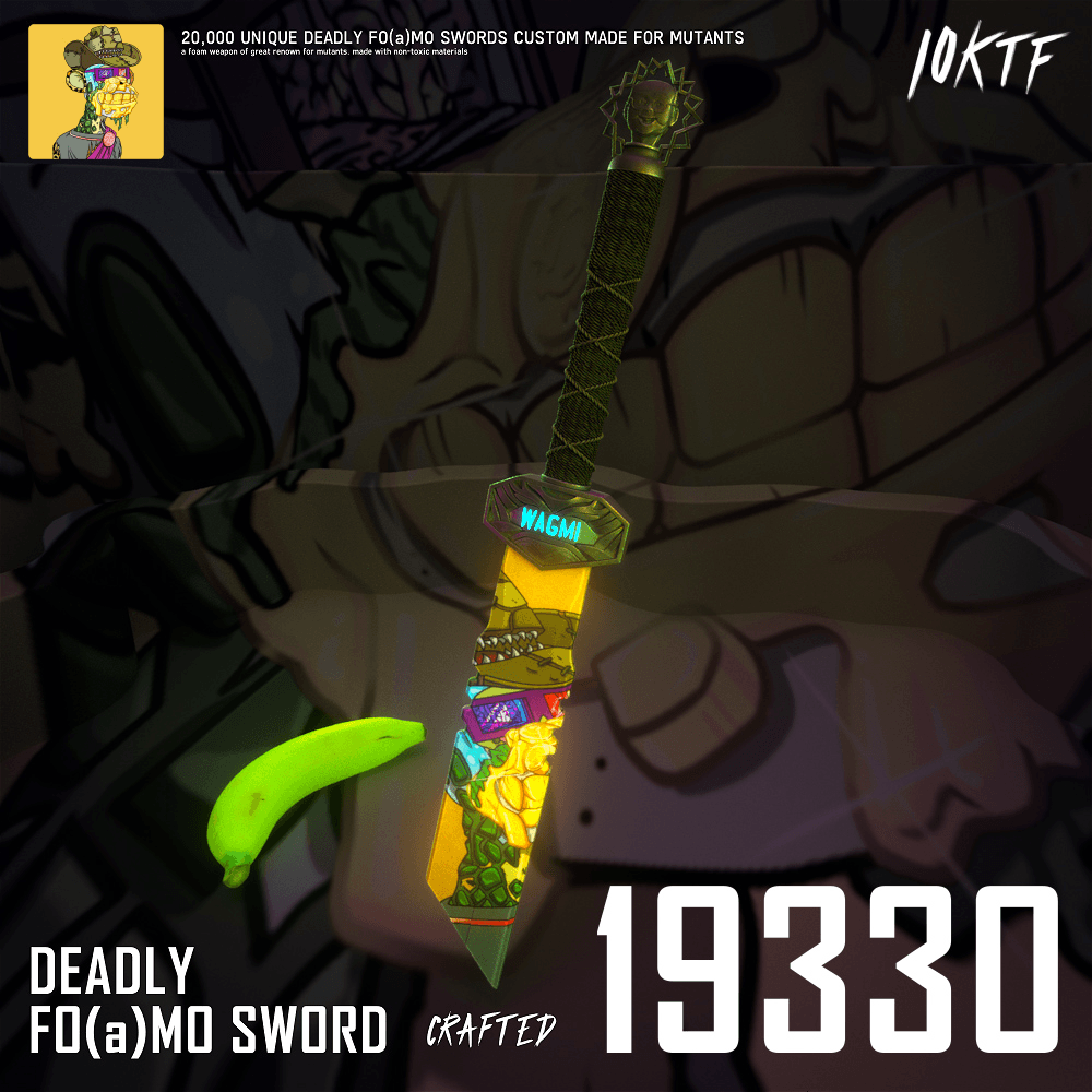 Mutant Deadly FO(a)MO Sword #19330