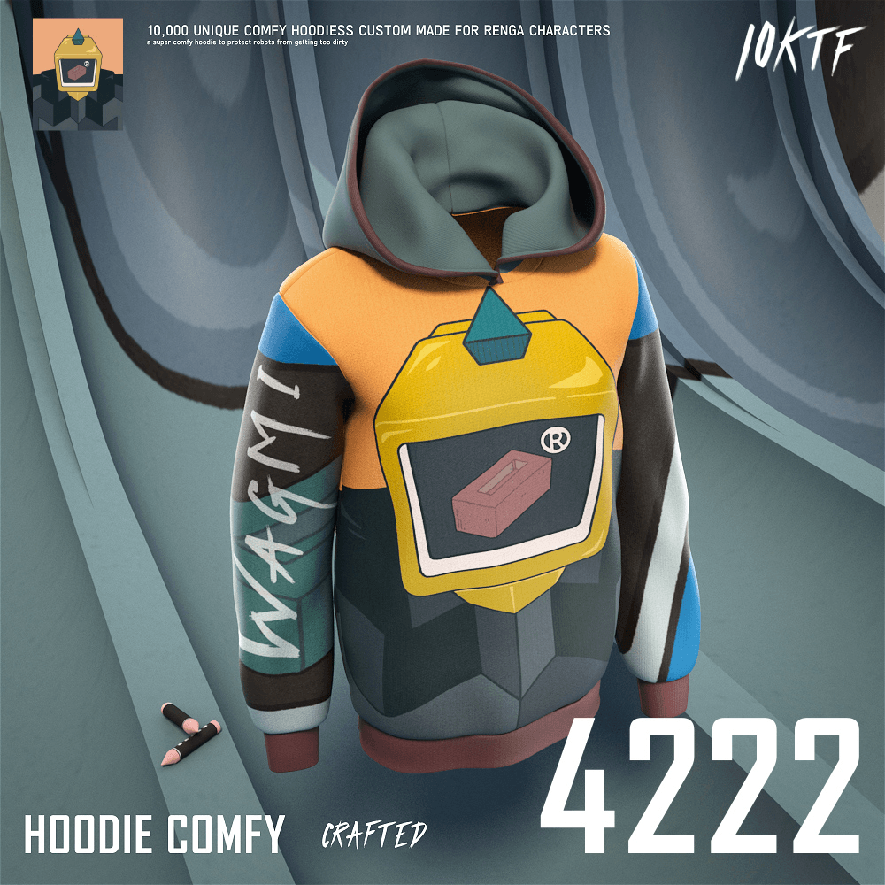 RENGA Comfy Hoodie #4222