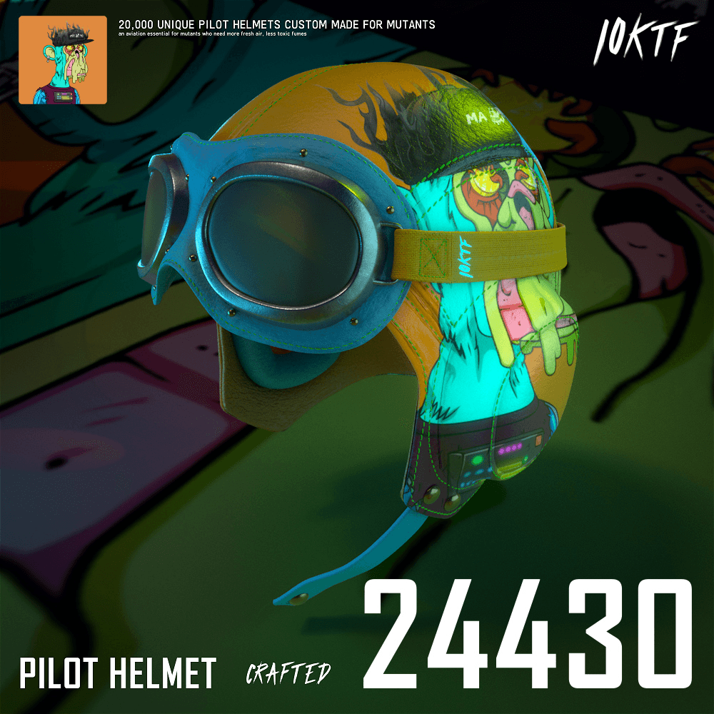 Mutant Pilot Helmet #24430