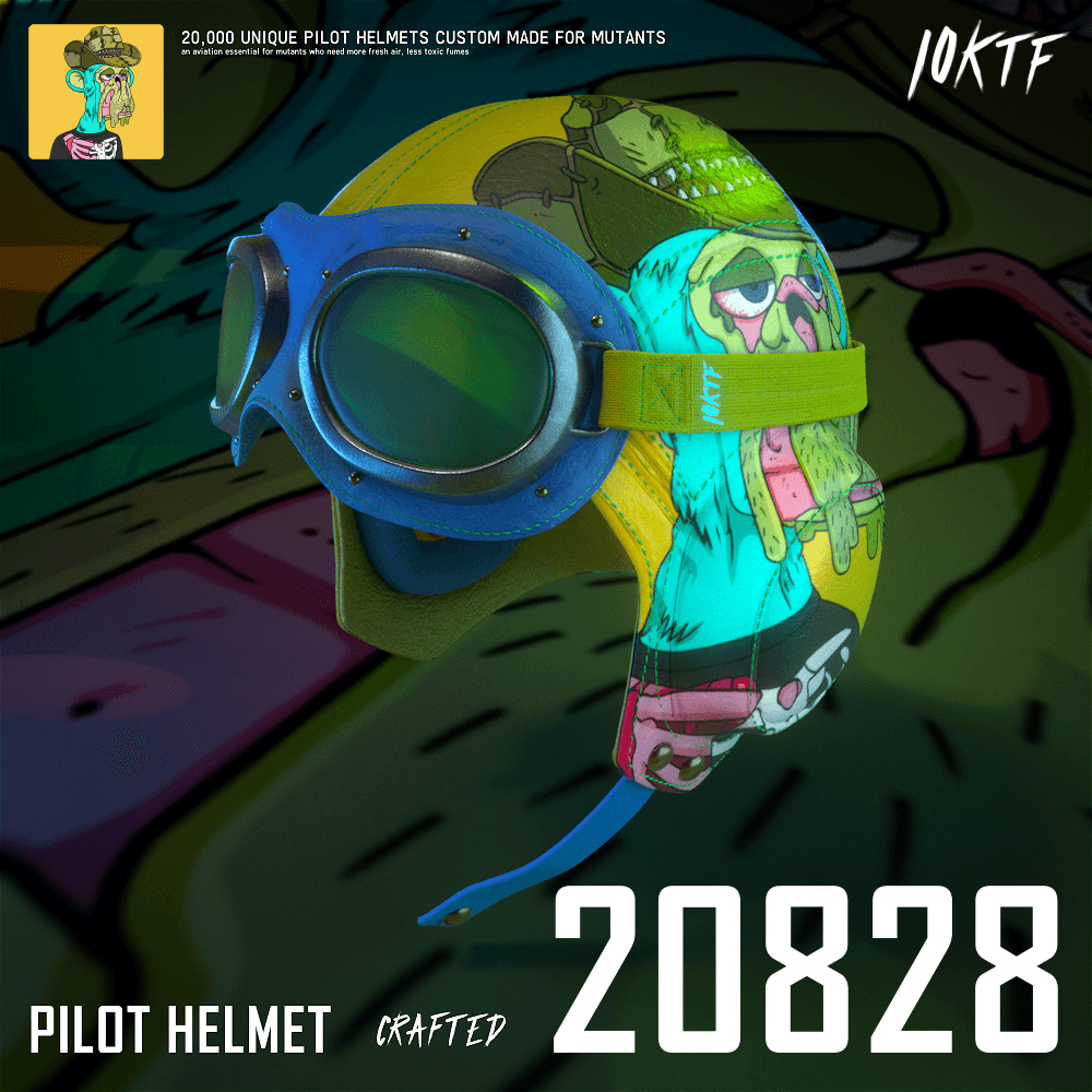 Mutant Pilot Helmet #20828