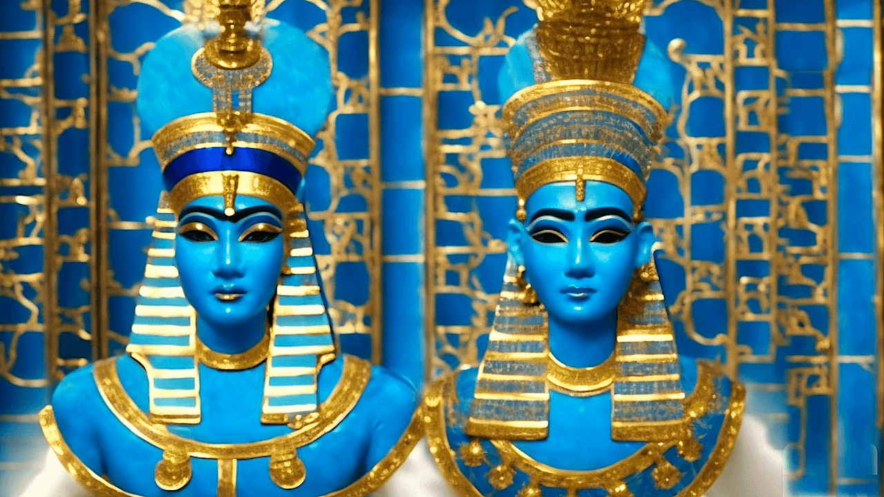 Egyptian Goddess 9 Portrait NFT By Deekstar
