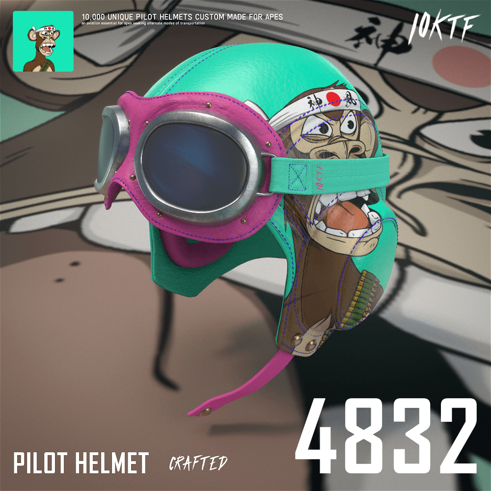 Ape Pilot Helmet #4832
