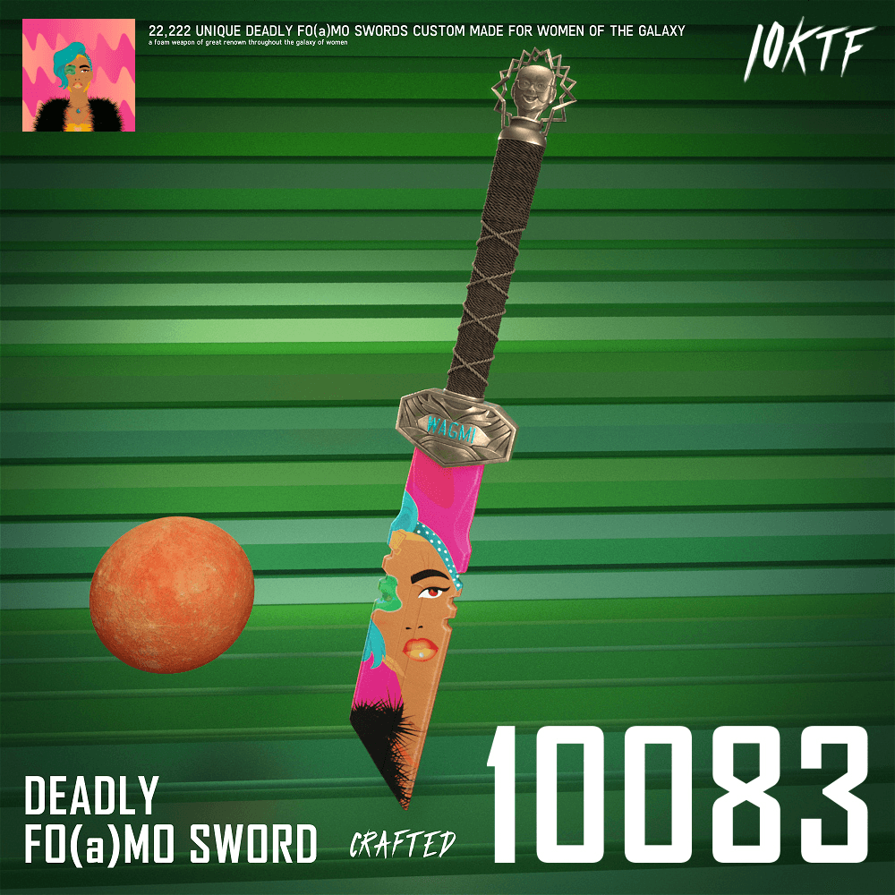 Galaxy Deadly FO(a)MO Sword #10083