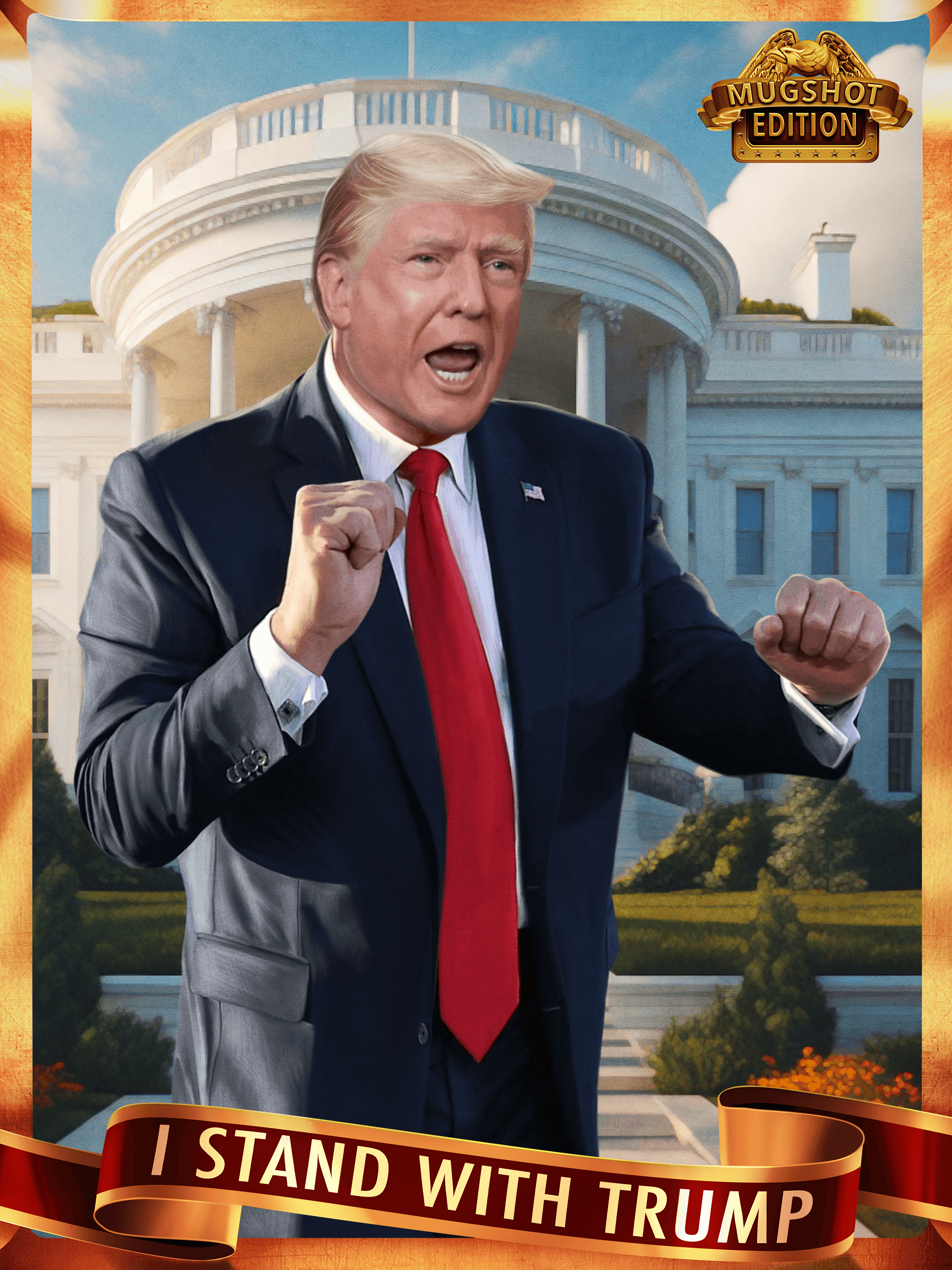Trump Digital Trading Cards MugShot Edition #26543